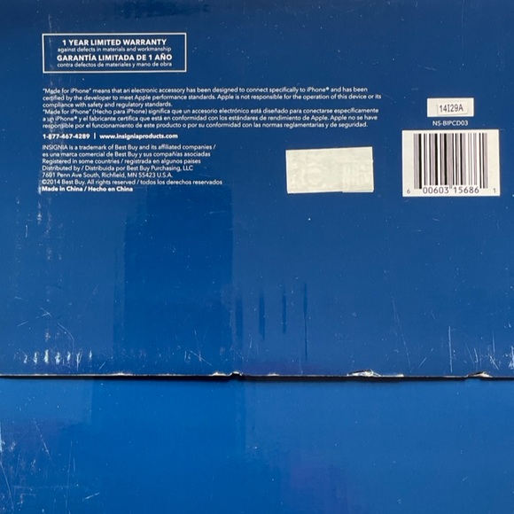 EUC “Insignia” CD BoomBox With FM Radio & Dock4 iPhone; User & Quick Setup Guide - Picture 13 of 17